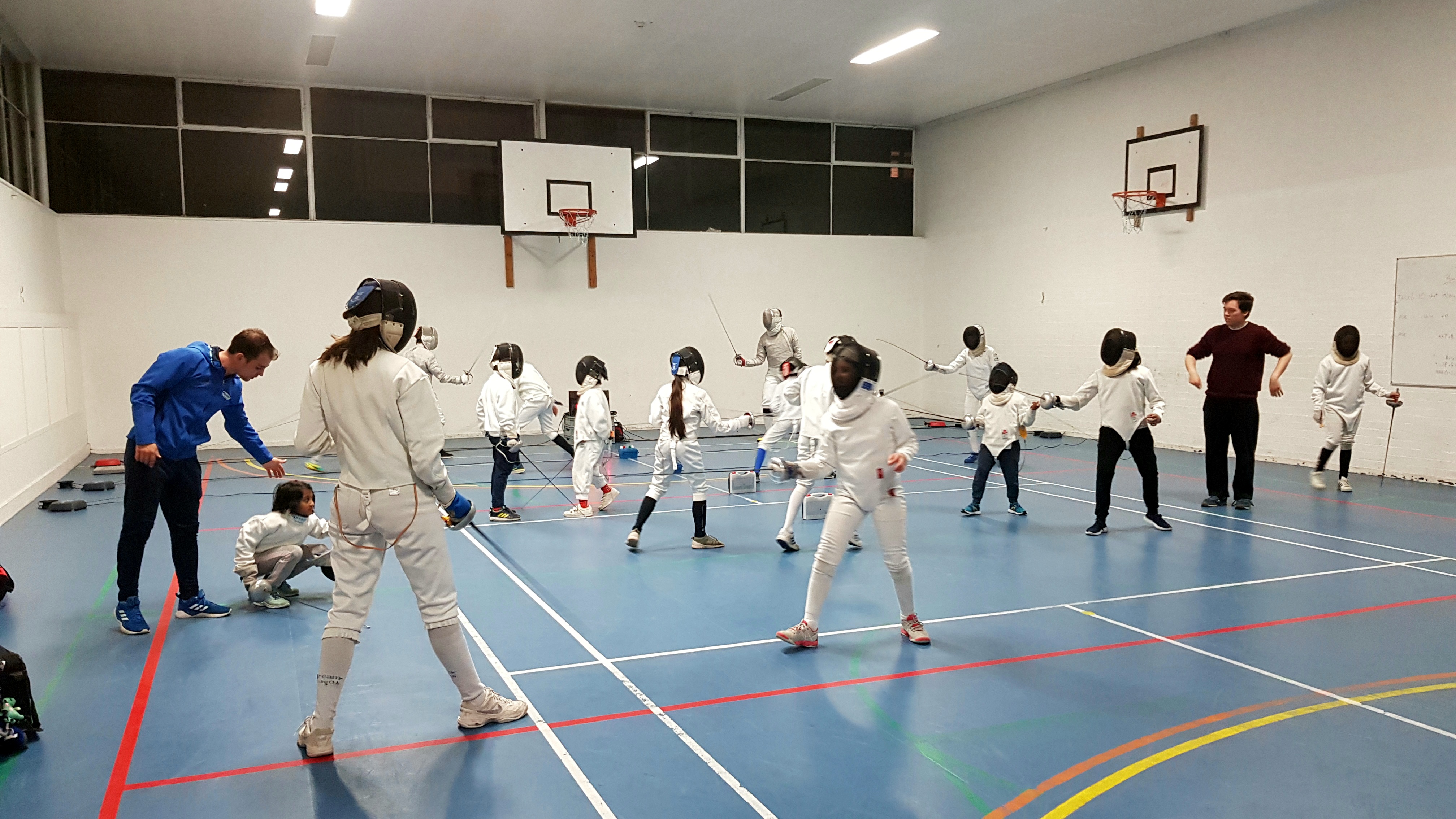 School fencing