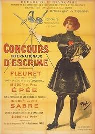 fencing olympic poster